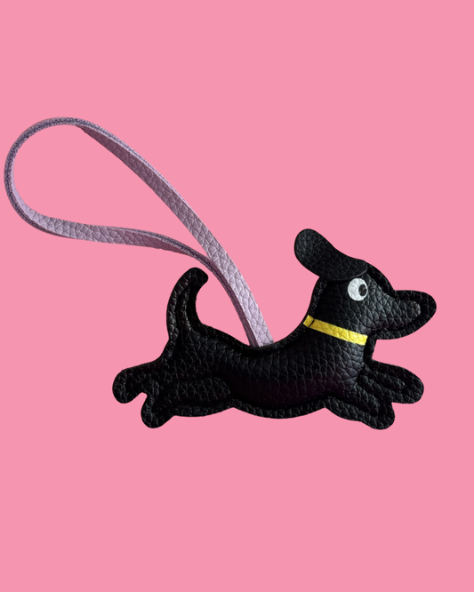 Set Charm Perrito Saltarín + Letra Personalizada