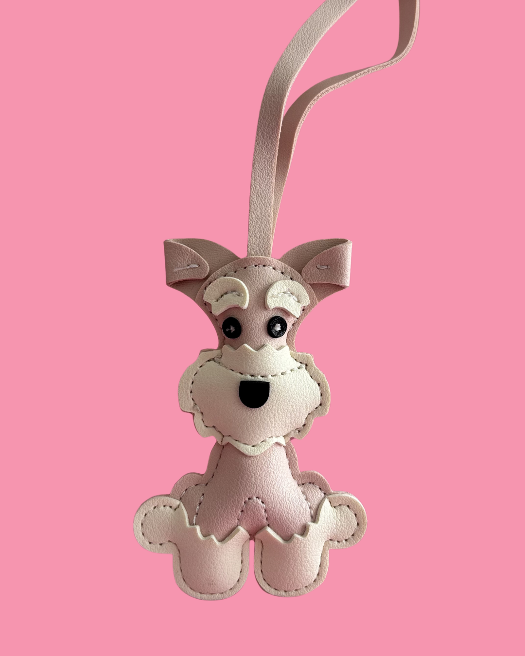 Set Charm Perrito Schnauzer + Letra Personalizada